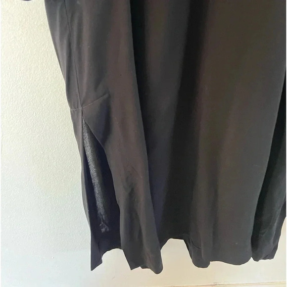 Heidi Merrick Collection Wightman Kaftan Black Long Sleeve Midi Dress Size Large - Picture 12 of 12